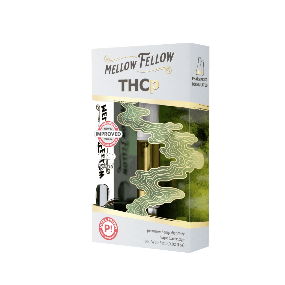 THCp 0.5ml Vape Cartridge - TKO (Hybrid) - Mellow Fellow
