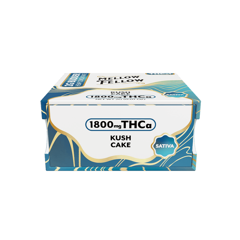 THCa 2g Budder Jar - Kush Cake (Sativa) - Mellow Fellow