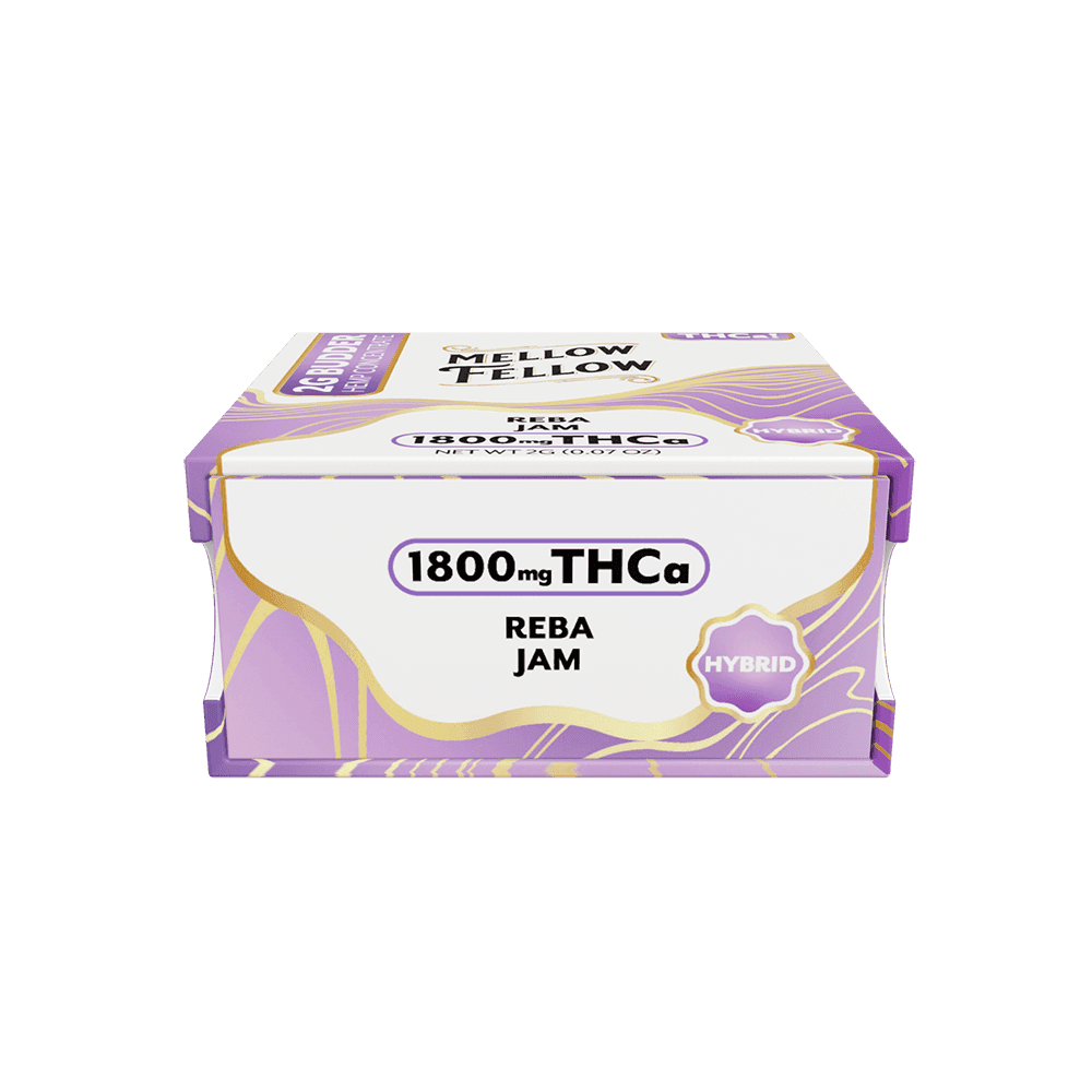THCa 2g Budder Jar - Reba Jam (Hybrid) - Mellow Fellow
