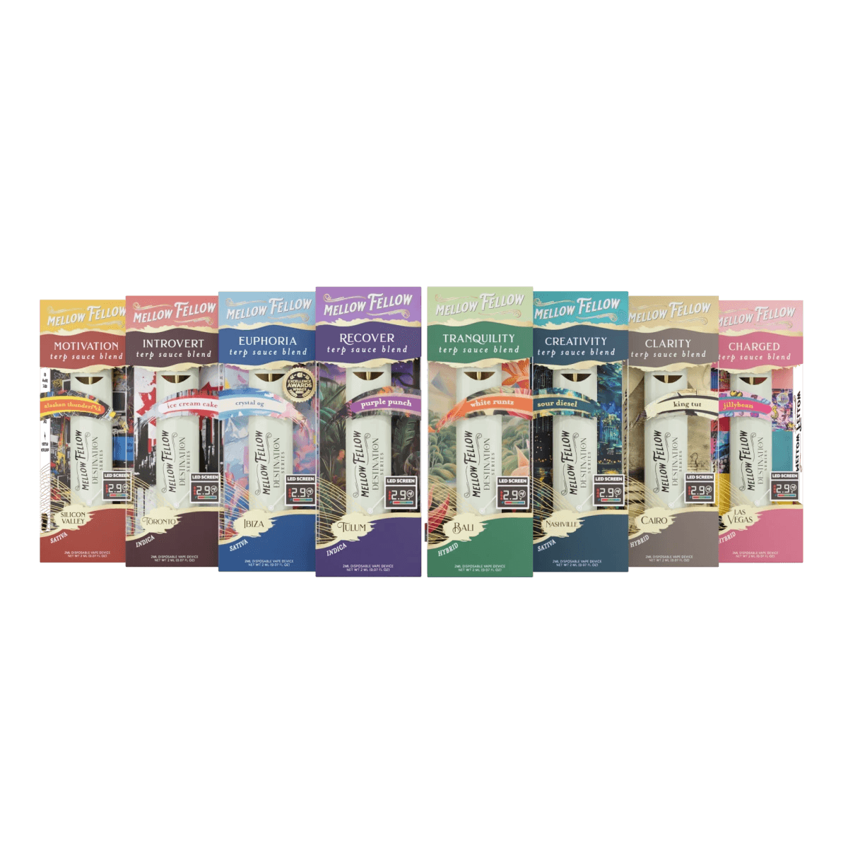Terp Sauce Destination Series 2ml Disposables (10 Pack)