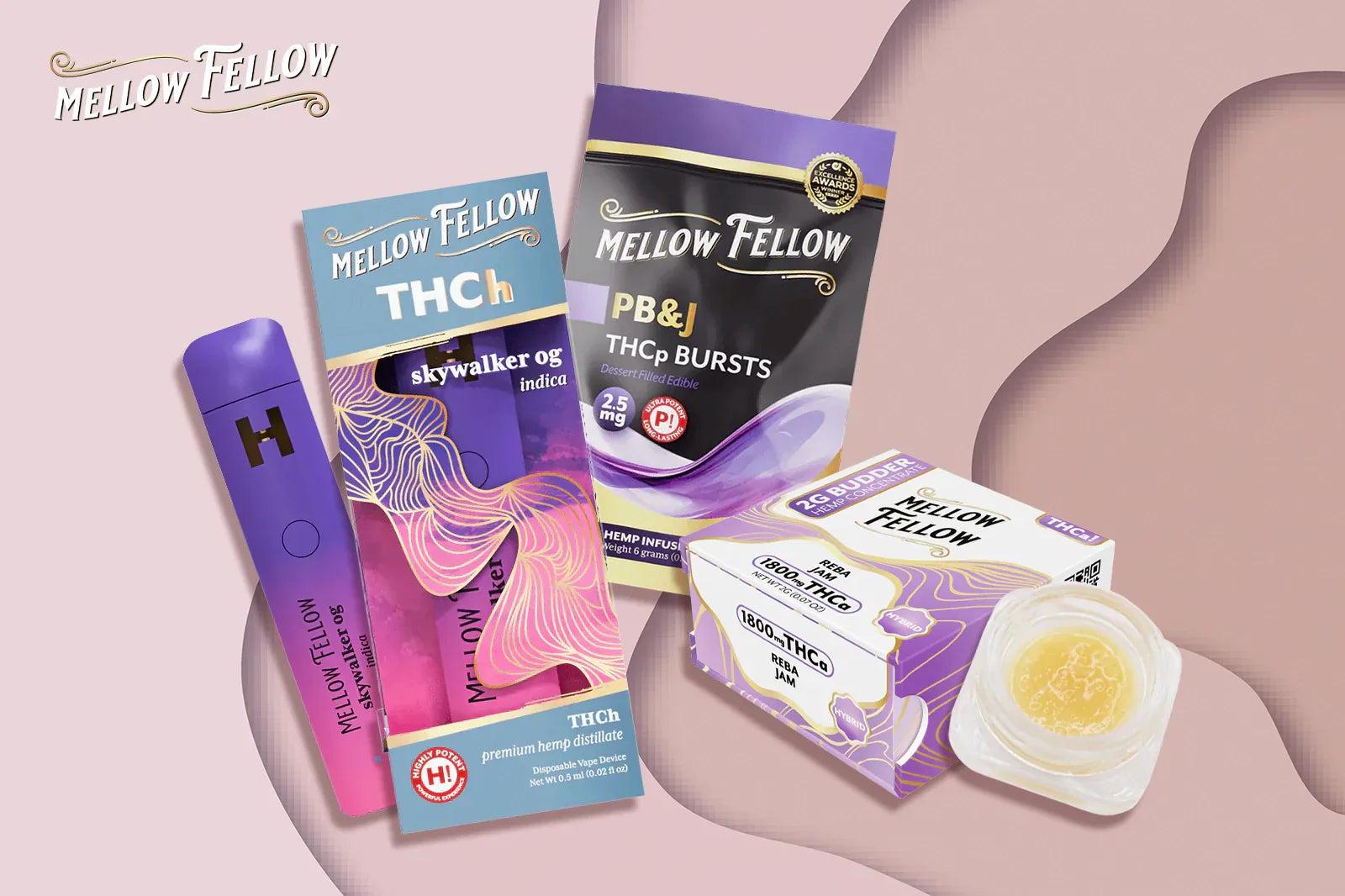 Rare Cannabinoids: Full Guide to THCp, THCh, HHCp, THCa & THCv - Mellow Fellow