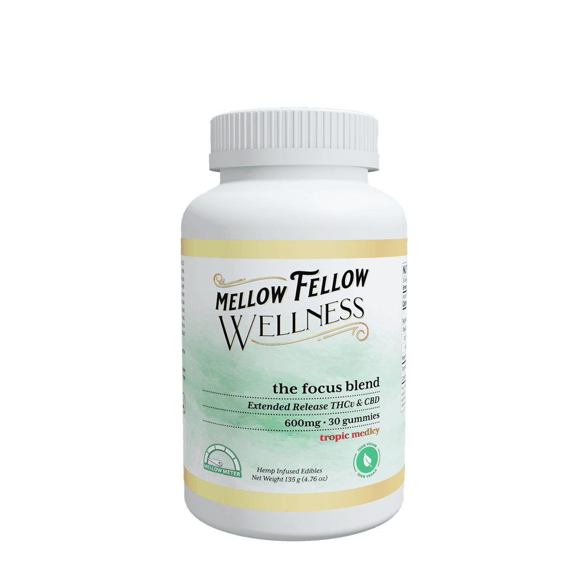 The Focus Blend - 600mg - Tropic Medley - Mellow Fellow
