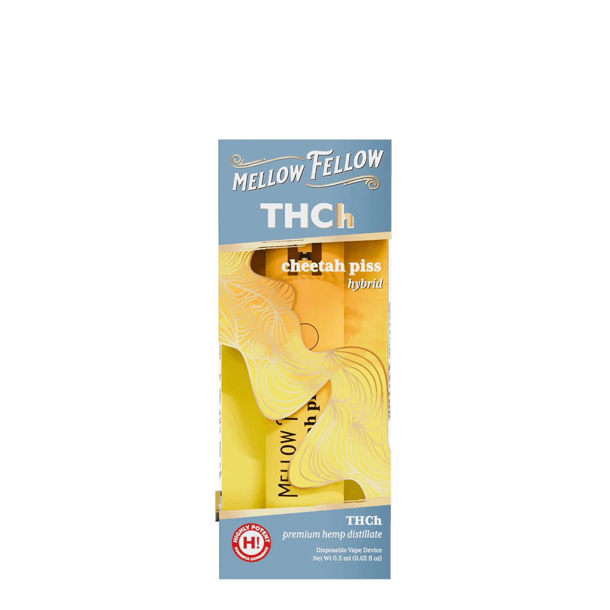 THCh 0.5g Disposable Vape - Cheetah Piss (Hybrid)