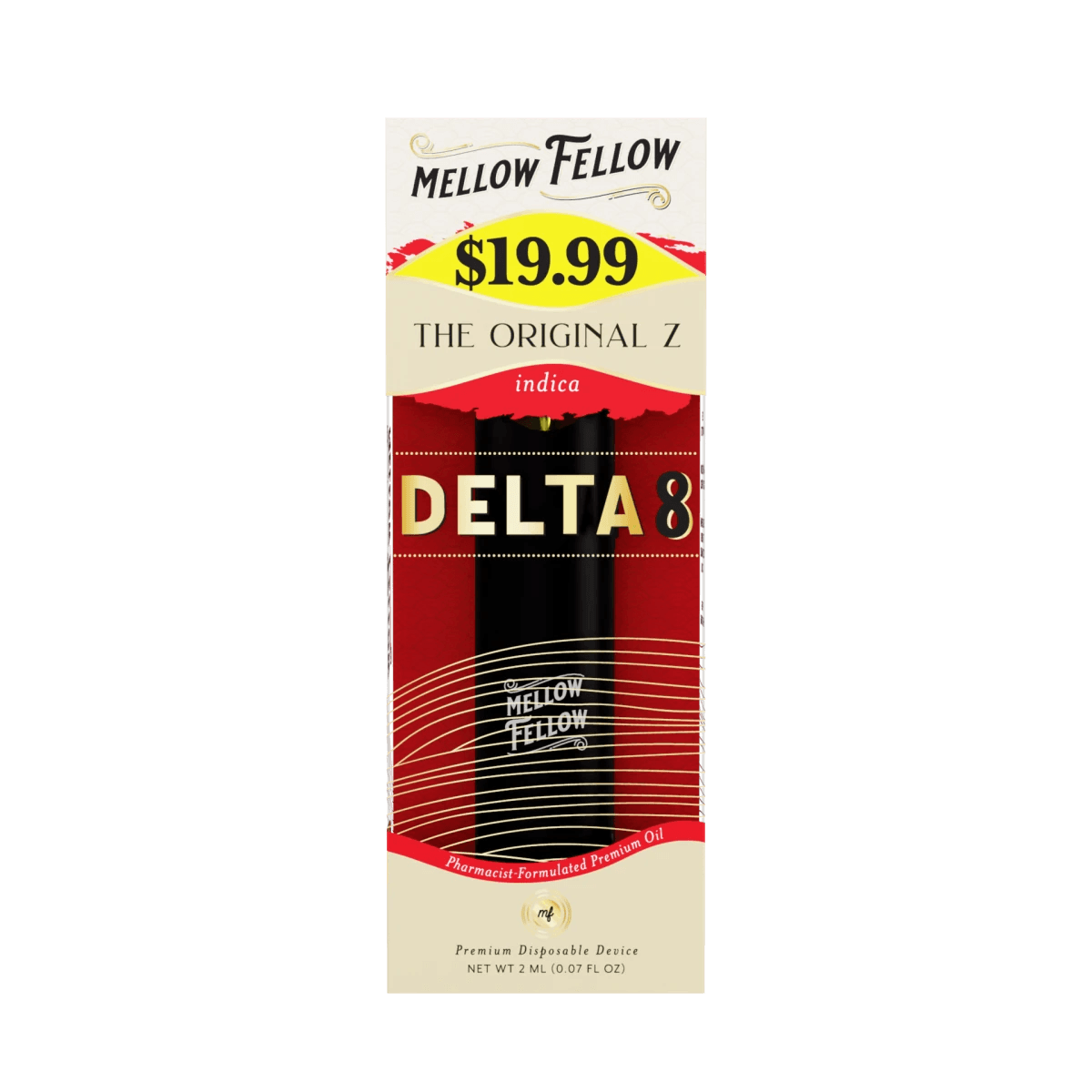 Delta 8 Premium 2ML Disposable Vape - The Original Z (Indica)
