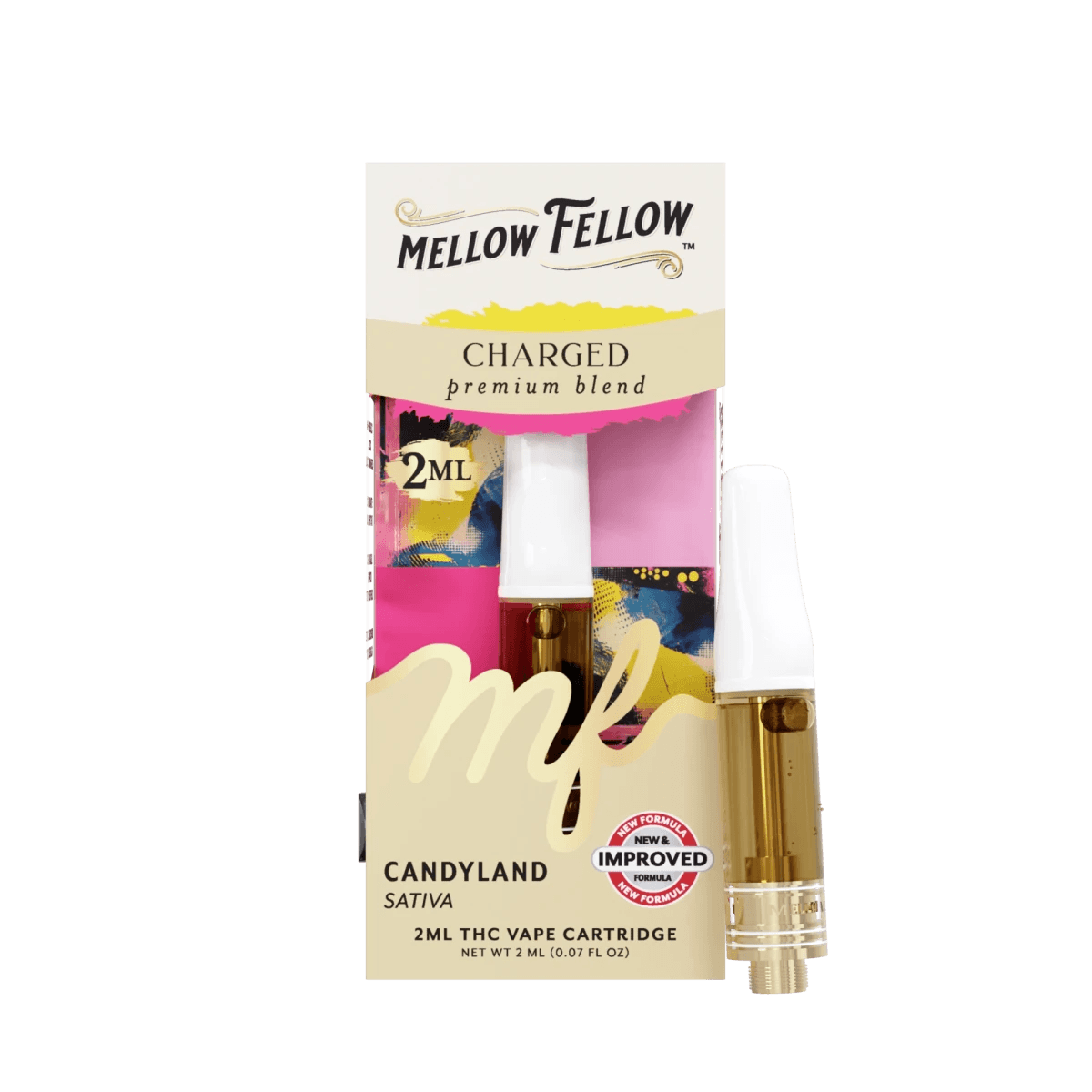 Charged Blend 2ml Vape Cartridge - Candyland (Sativa)
