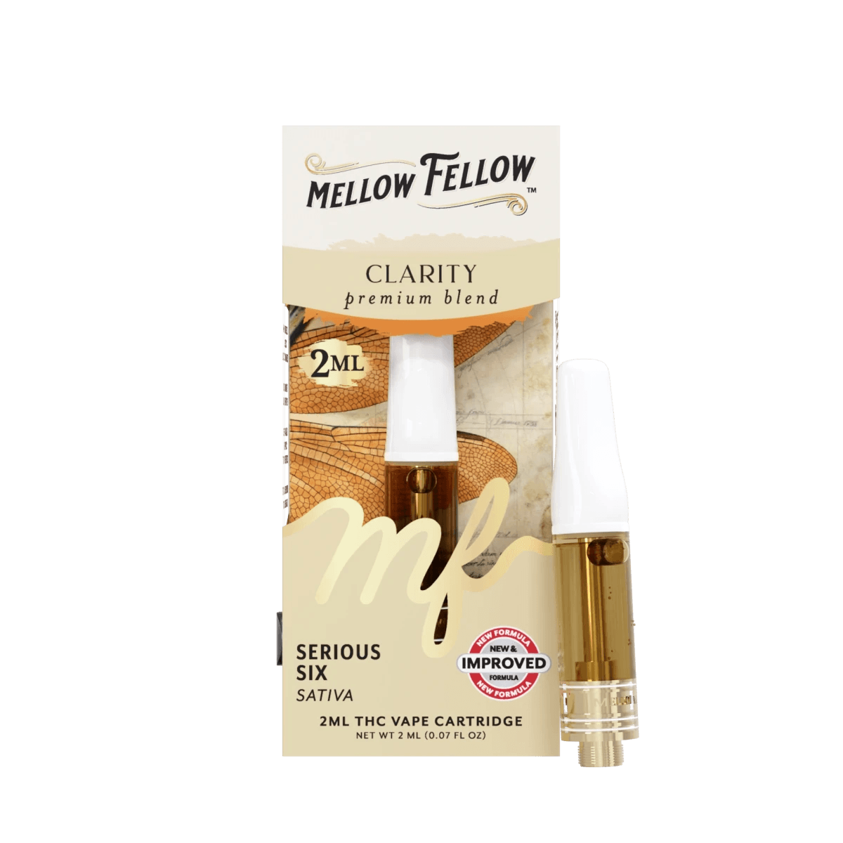 Clarity Blend 2ml Vape Cartridge - Serious Six (Sativa)