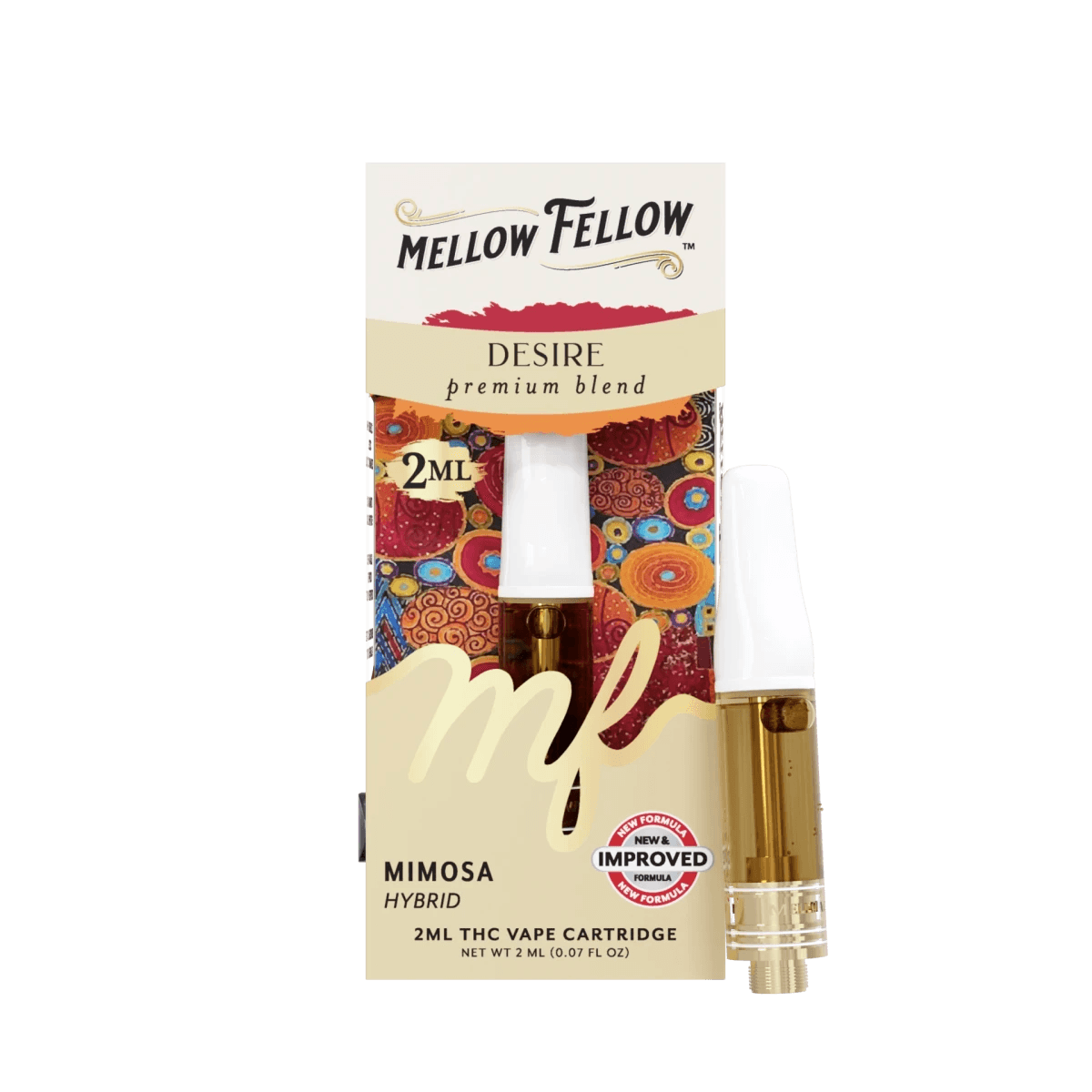 Desire Blend 2ml Vape Cartridge - Mimosa (Hybrid)