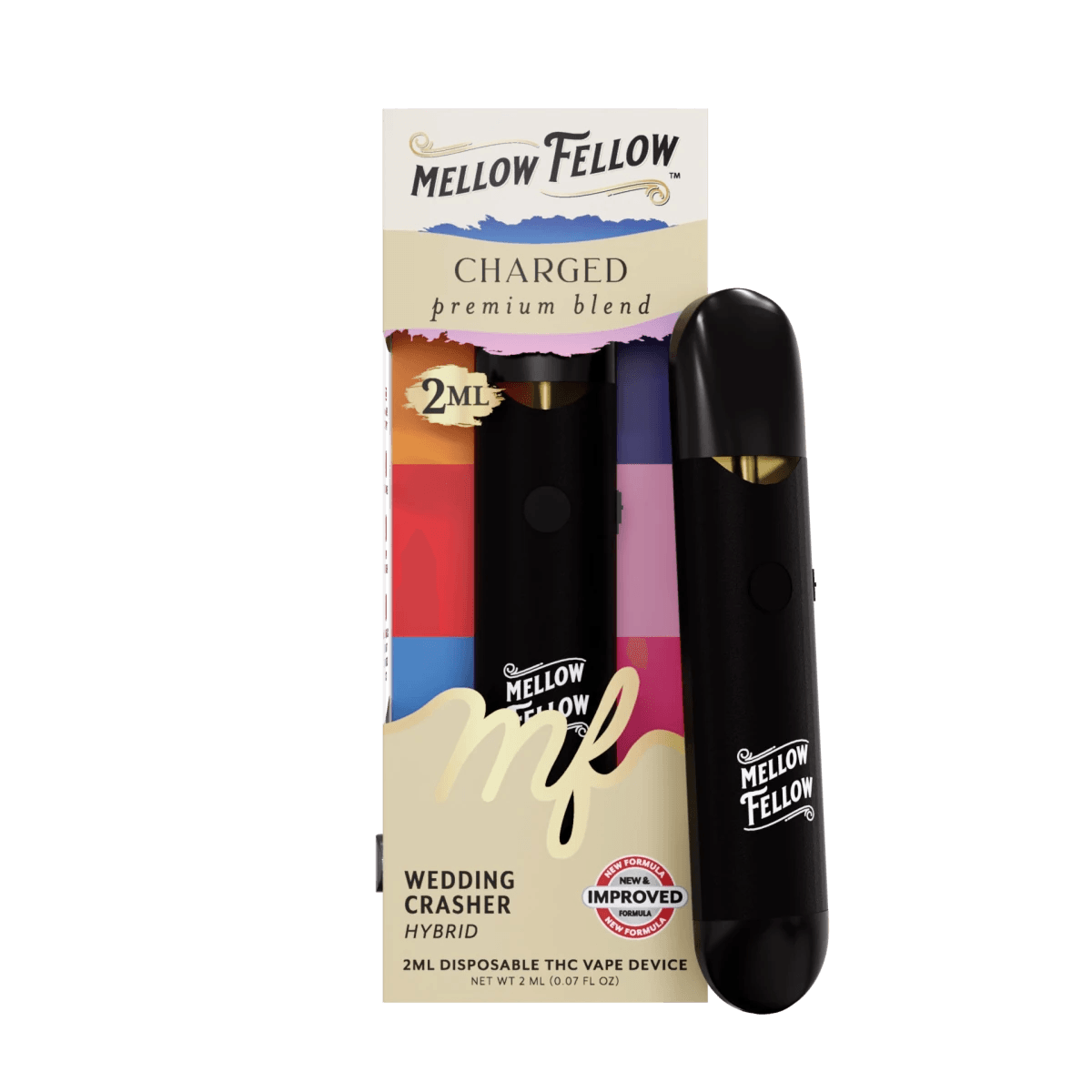 Charged Blend 2ml Disposable Vape - Wedding Crasher (Hybrid) - Mellow Fellow