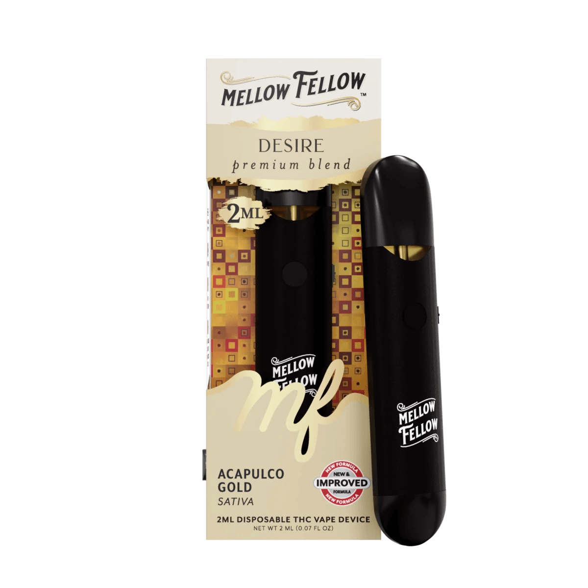 Desire Blend 2ml Disposable Vape - Acapulco Gold (Sativa)