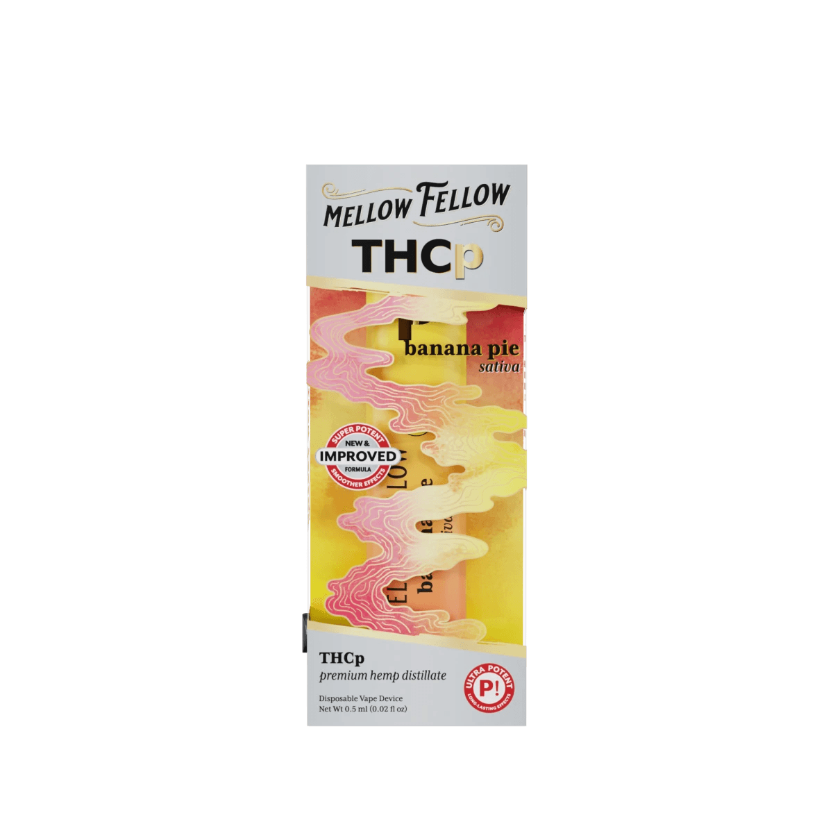 THCp 0.5g Disposable Vape - Banana Pie (Sativa)