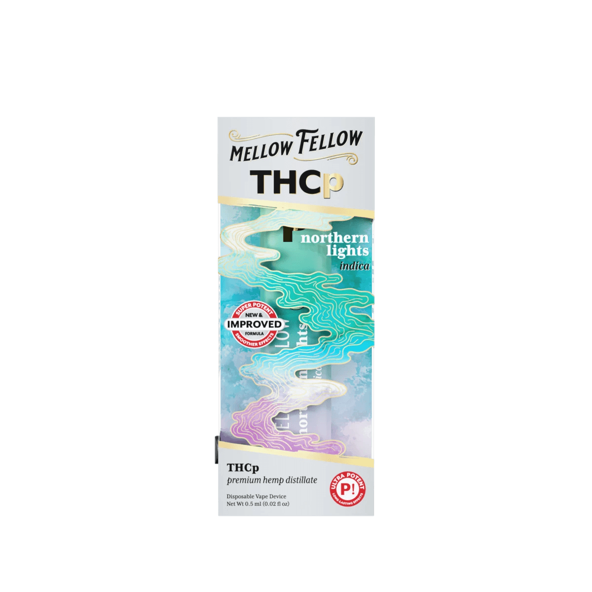 THCp 0.5g Disposable Vape - Northern Lights (Indica)