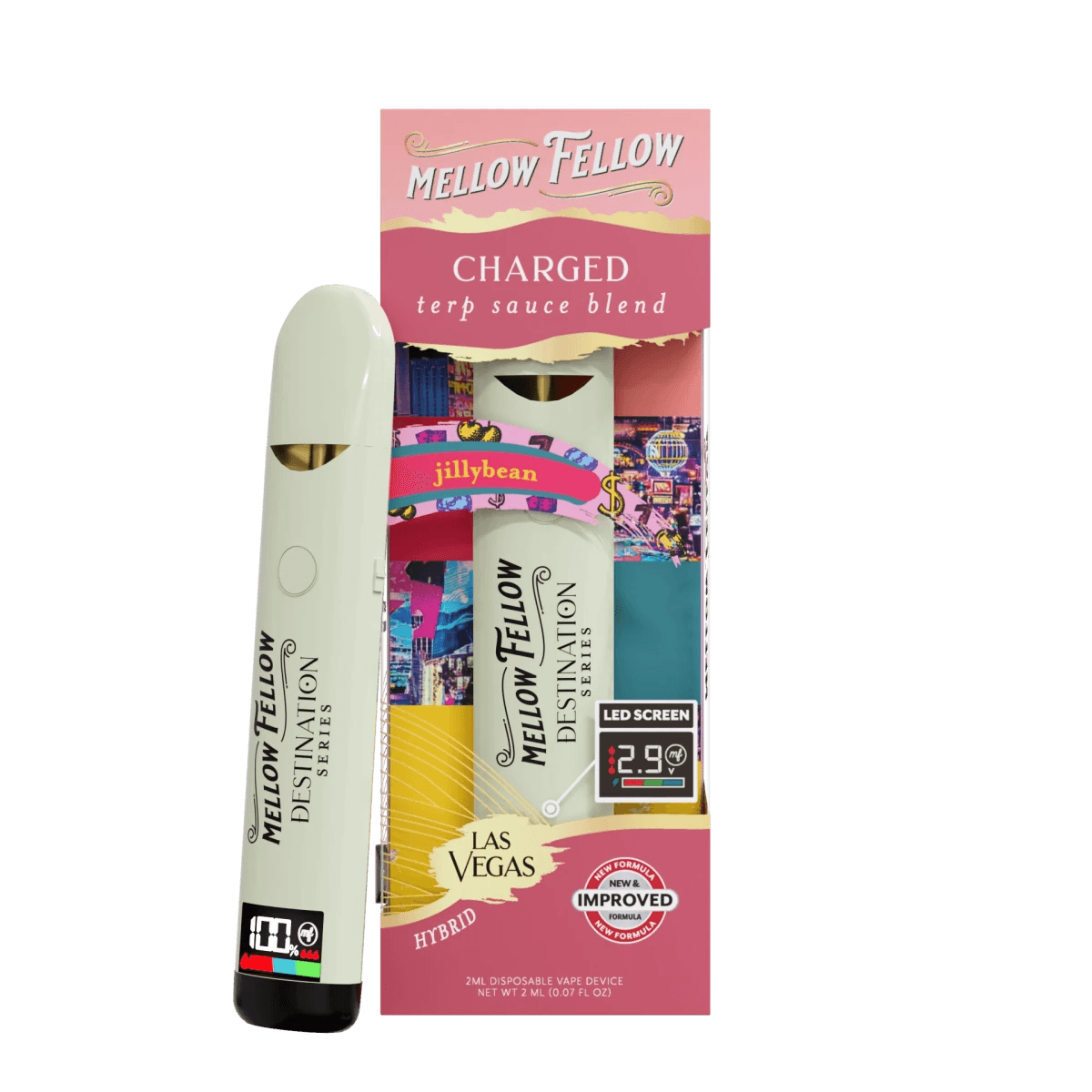 Charged Blend - Terp Sauce 2ml Disposable Vape - Jillybean (Hybrid)