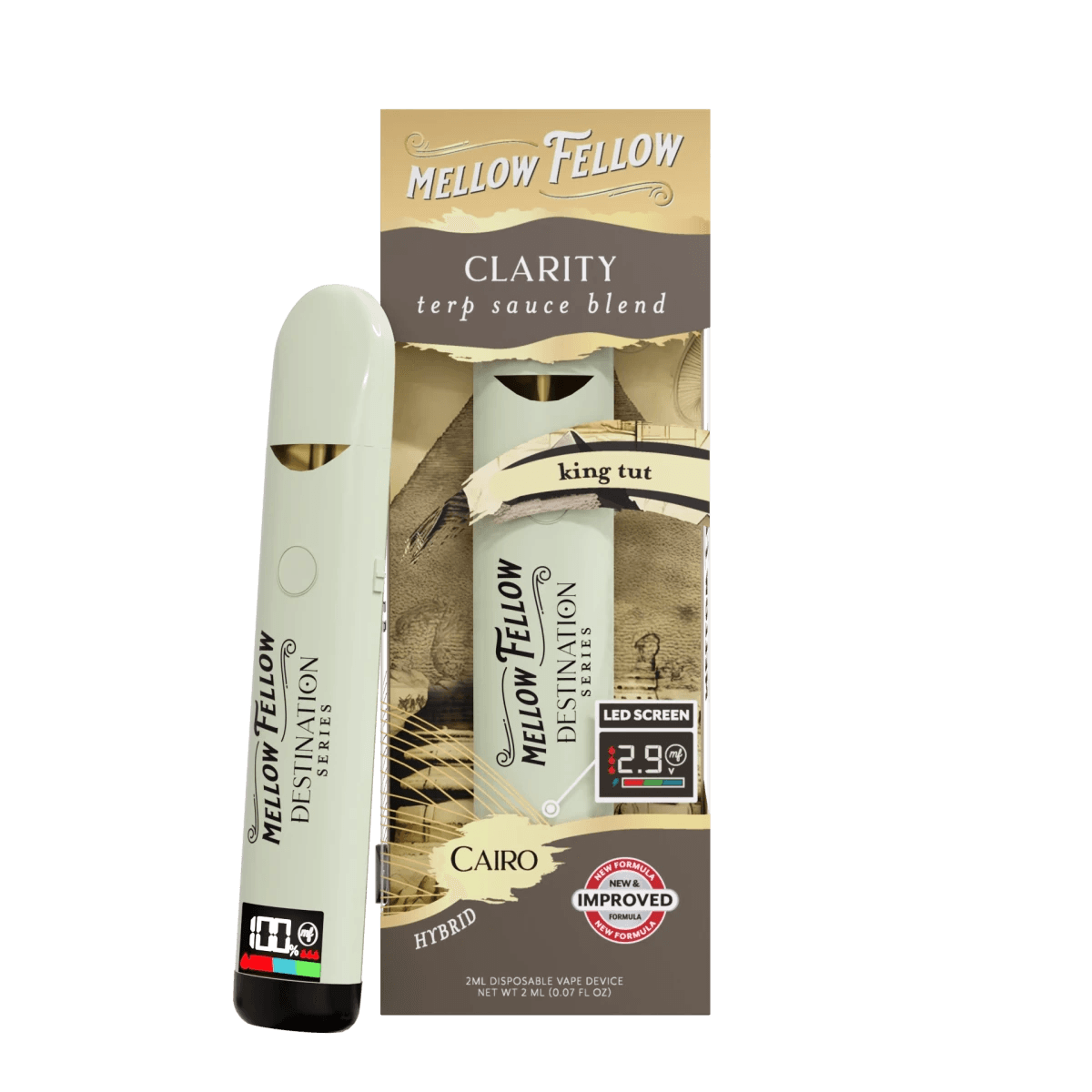Clarity Blend - Terp Sauce 2ml Disposable Vape - King Tut (Hybrid)