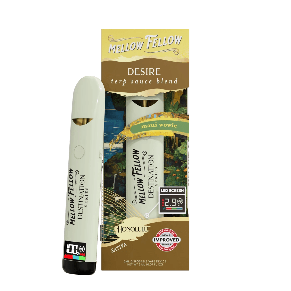 Desire Blend - Terp Sauce 2ml Disposable Vape - Maui Wowie (Sativa)