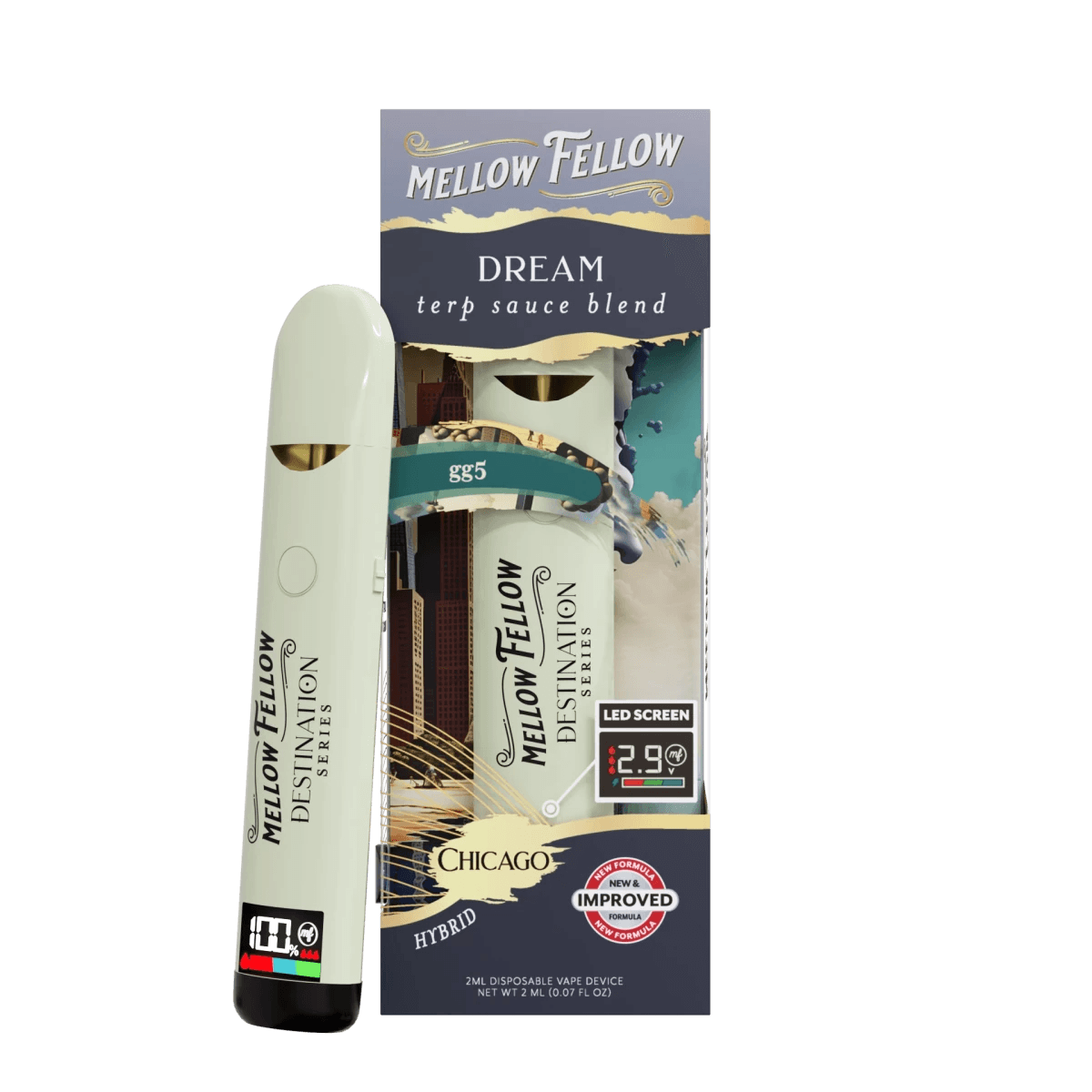 Dream Blend - Terp Sauce 2ml Disposable Vape - GG5 (Hybrid) - Mellow Fellow
