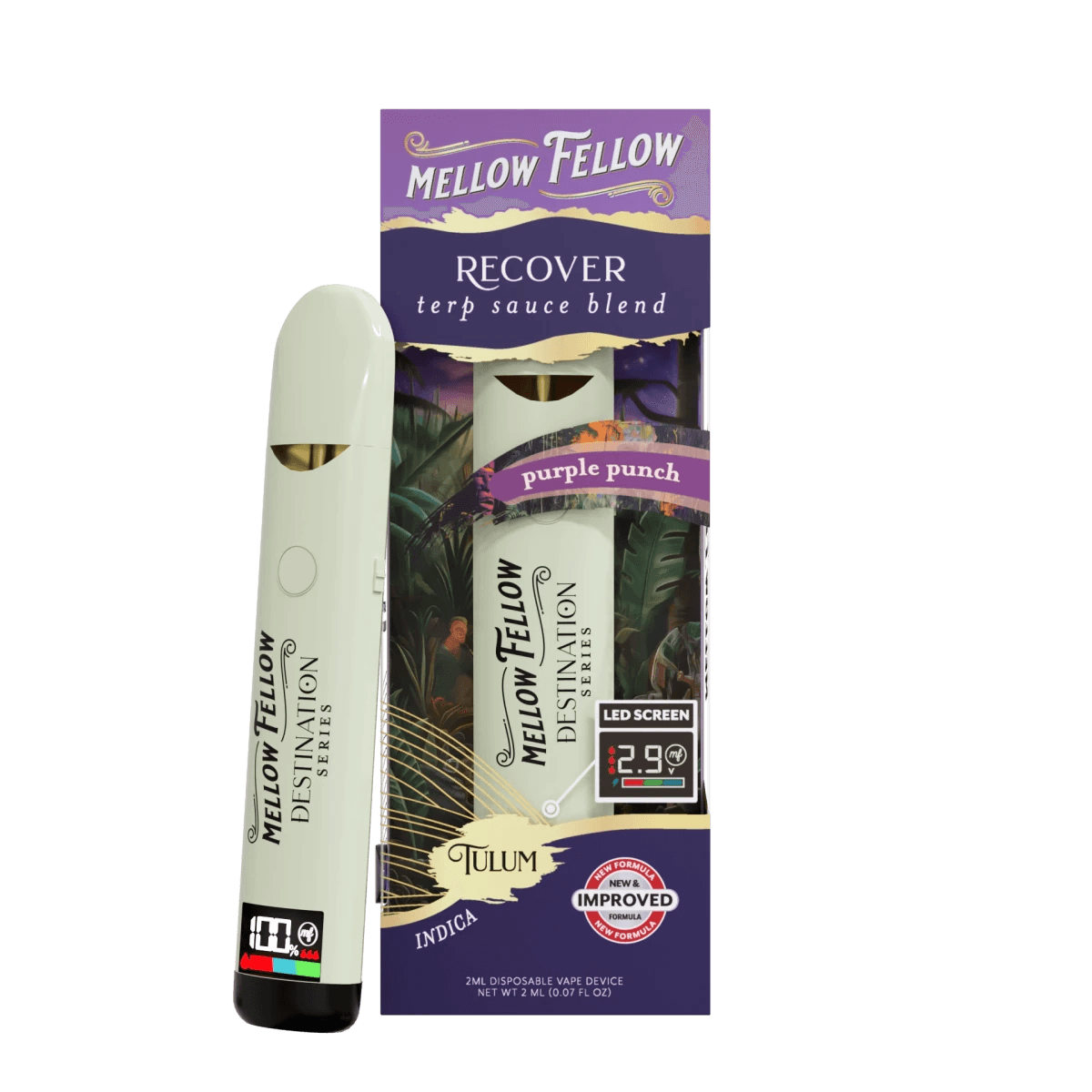 Recover Blend - Terp Sauce 2ml Disposable Vape - Purple Punch (Indica)