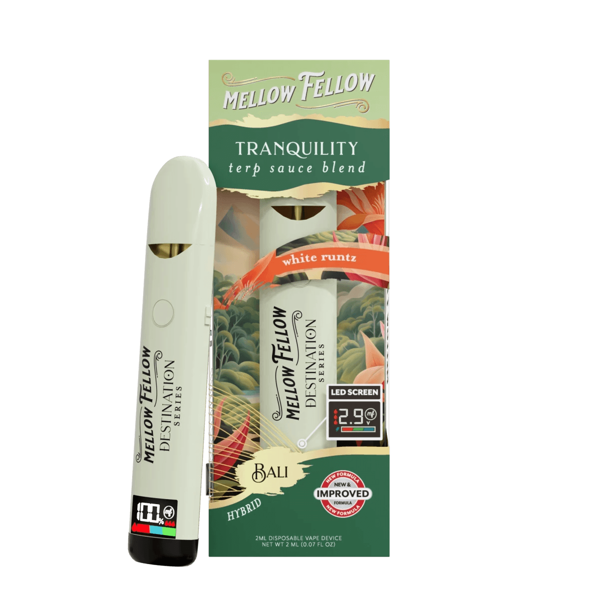 Tranquility Blend - Terp Sauce 2ml Disposable Vape - White Runtz (Hybrid)