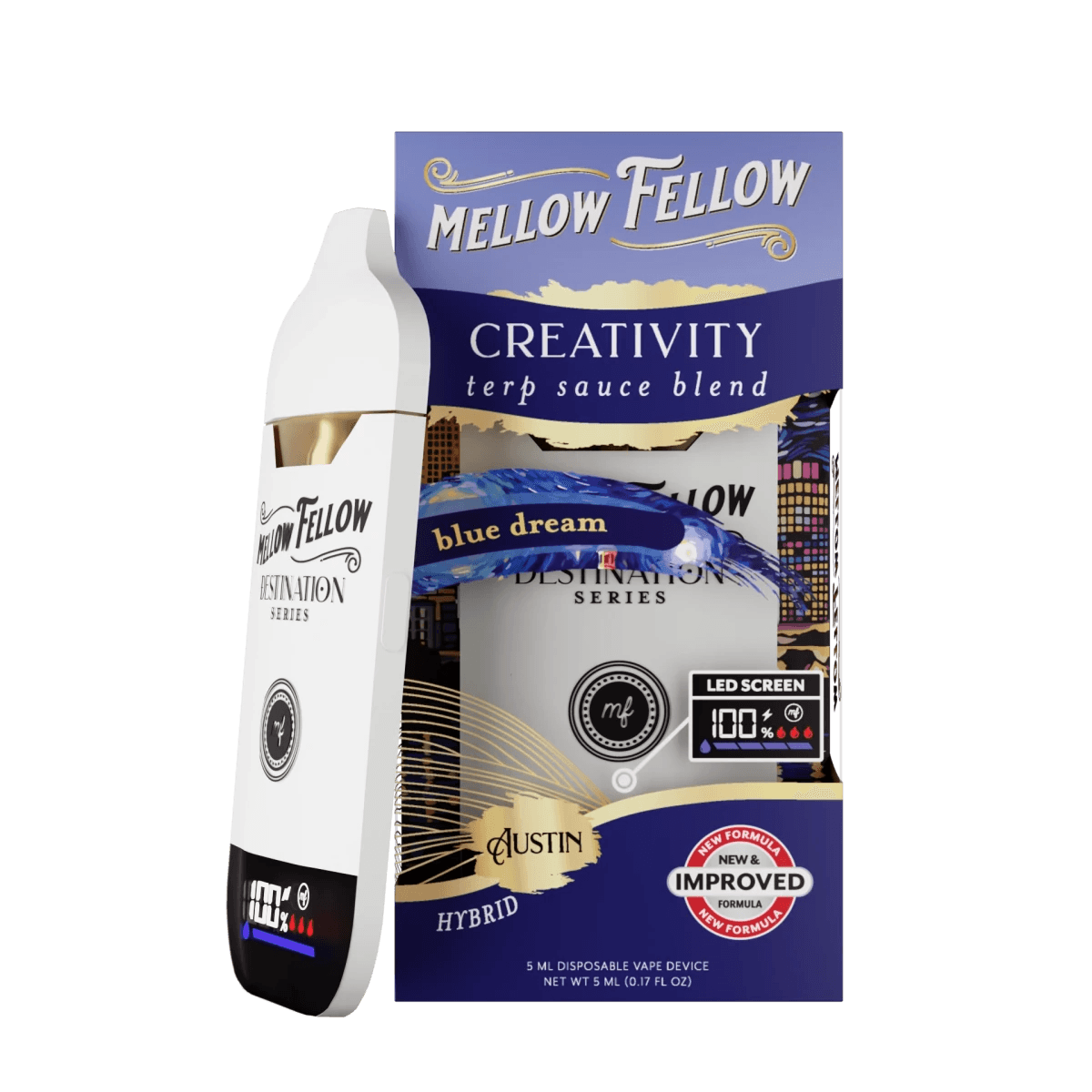 Creativity Blend - Terp Sauce 5ml Disposable Vape - Blue Dream (Hybrid)