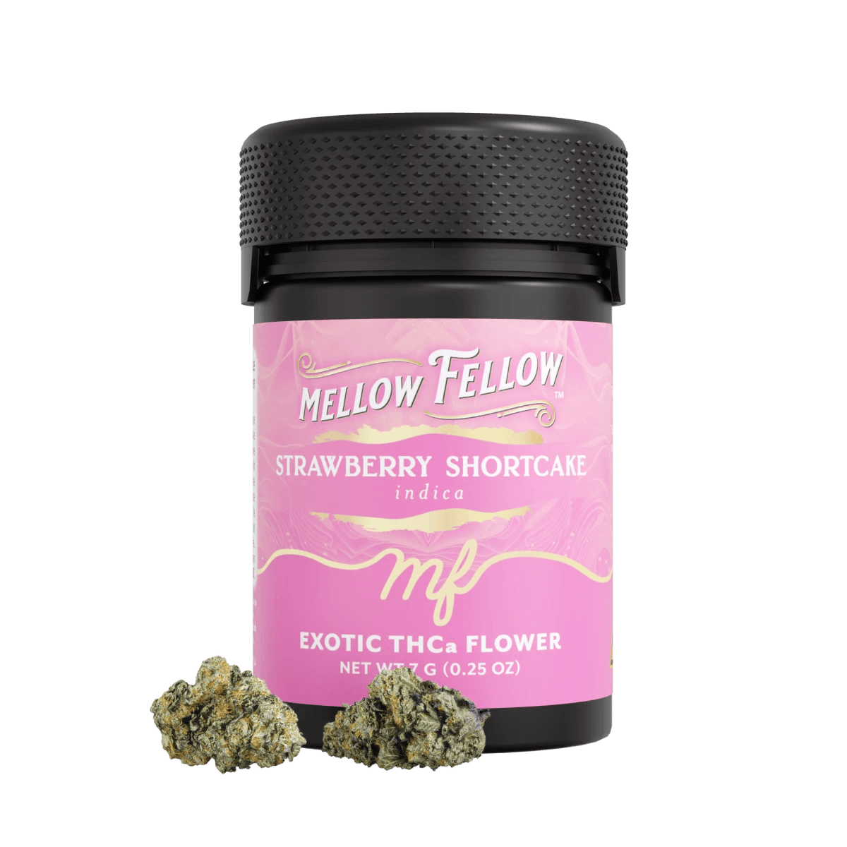 Exotic THCa Flower - 7g Jars - Strawberry Shortcake (Indica)