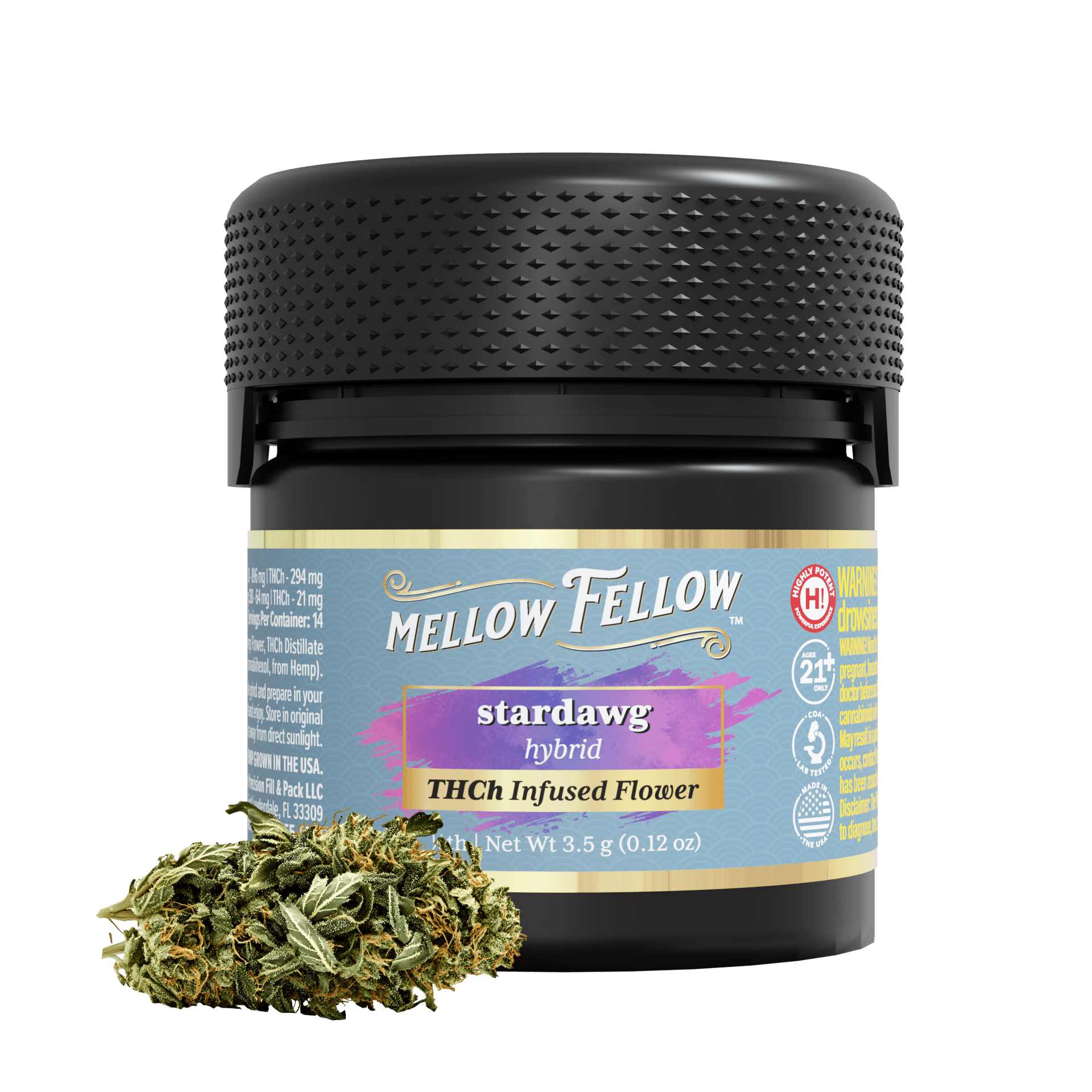 THCh 3.5g Infused Flower - Stardawg (Hybrid)
