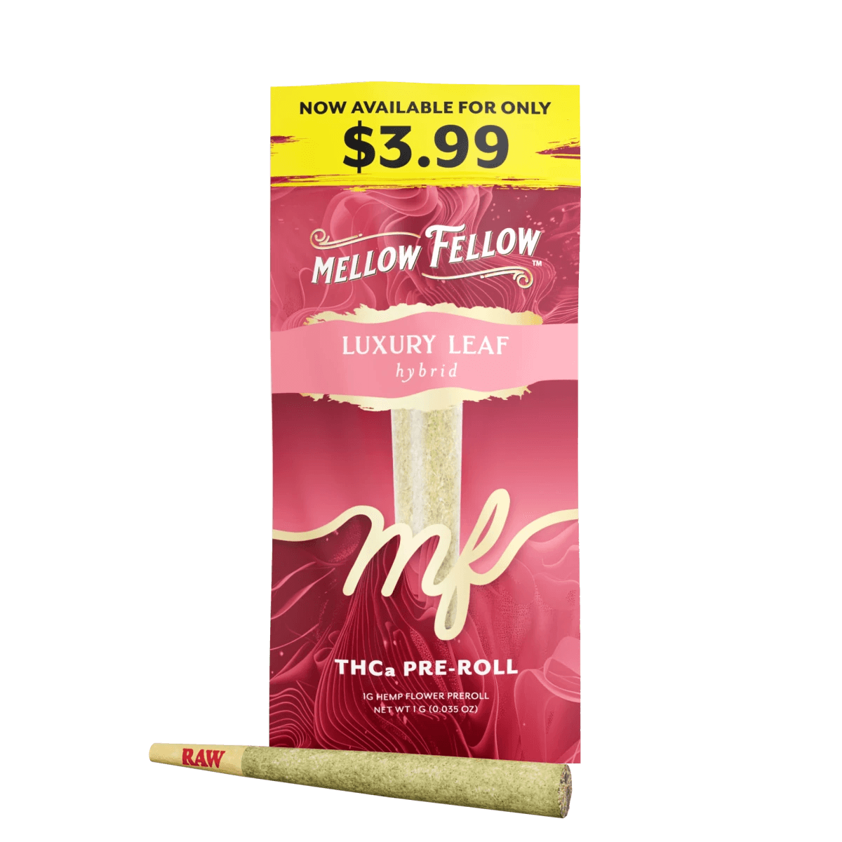 THCa 1g Preroll - Luxury Leaf (Hybrid)