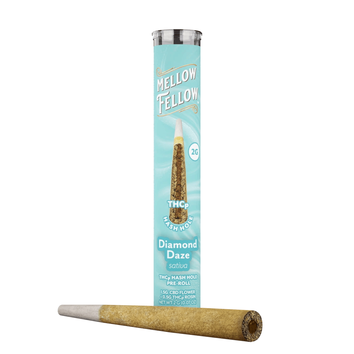 THCp 2g Hash Hole Prerolls - Diamond Daze (Sativa)