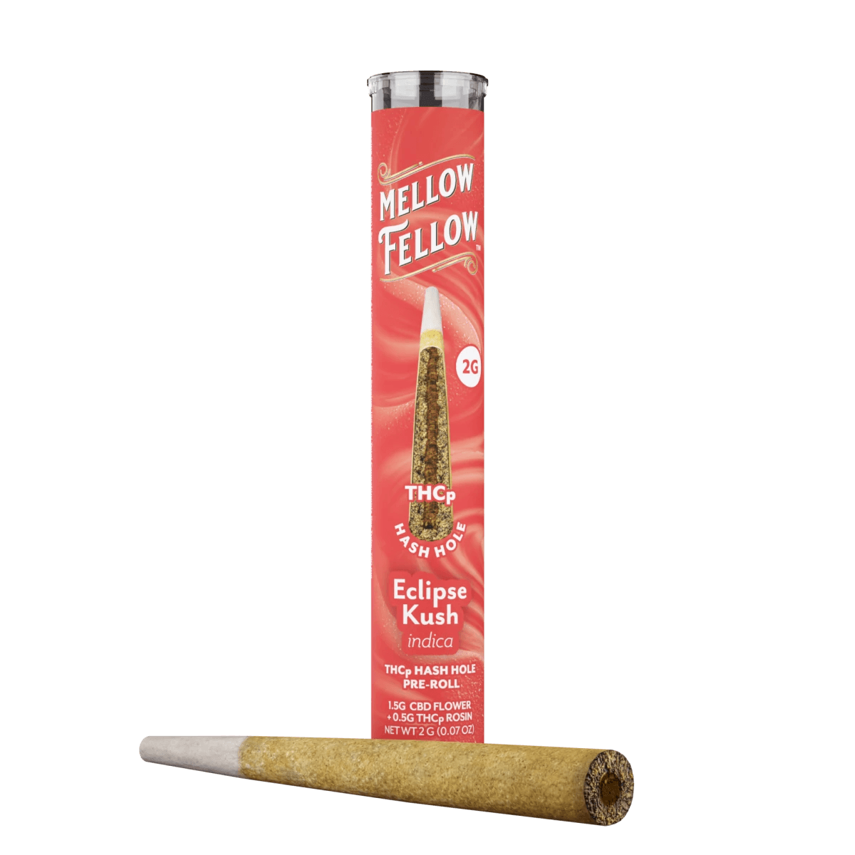 THCp 2g Hash Hole Prerolls - Eclipse Kush (Indica)