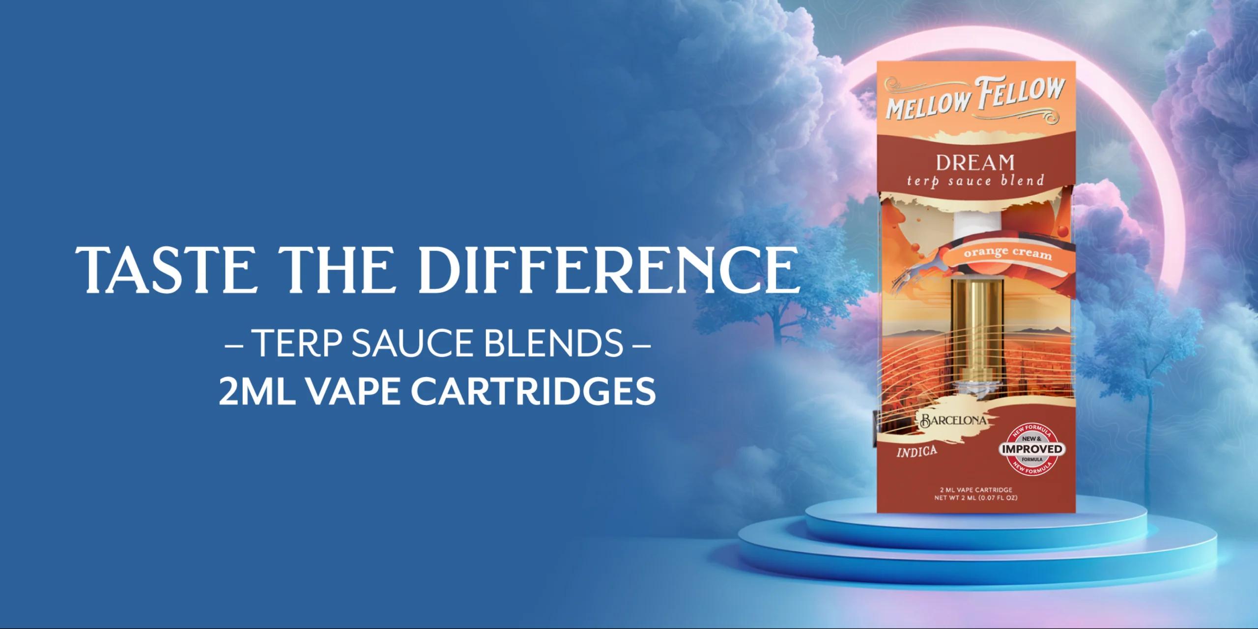 Terp Sauce 2ml Vape Cartridges
