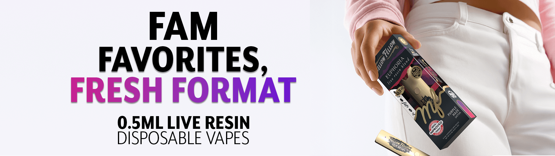 Live Resin Blends - 0.5ml Disposable Vapes