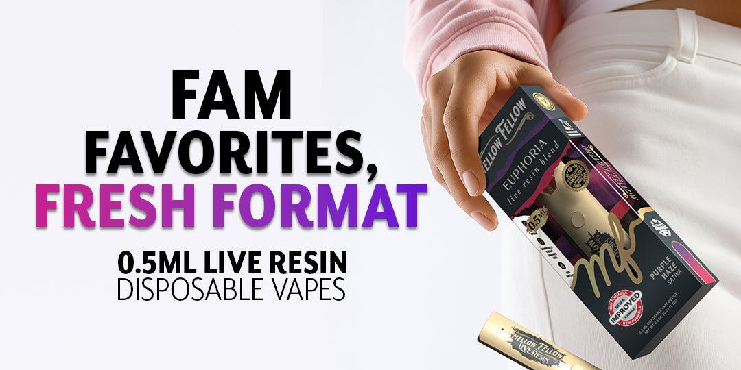 Live Resin Blends - 0.5ml Disposable Vapes