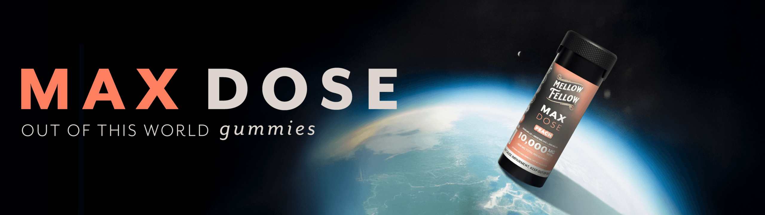 Max Dose - Gummies 20pc Edibles 10000mg