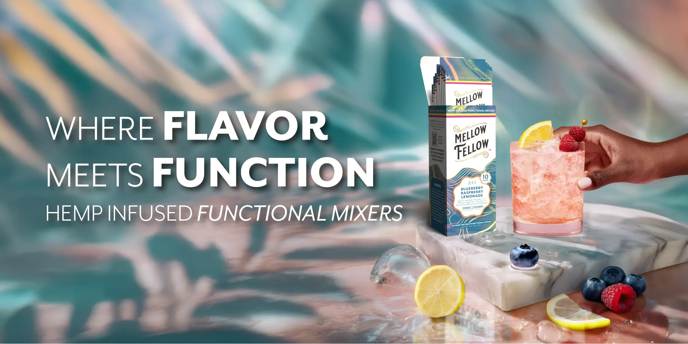 Delta 9 THC Mixers Beverages