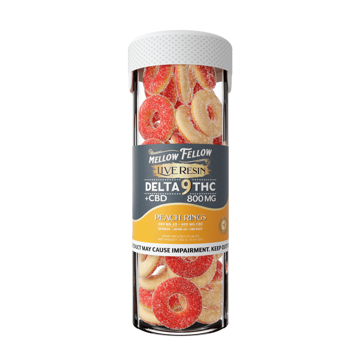 Delta 9 Live Resin Peach Rings