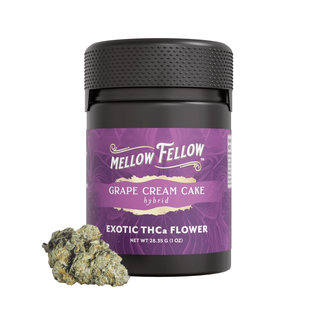 Exotic THCa Flower - 1oz Jars - Grape Cream Cake (Hybrid)