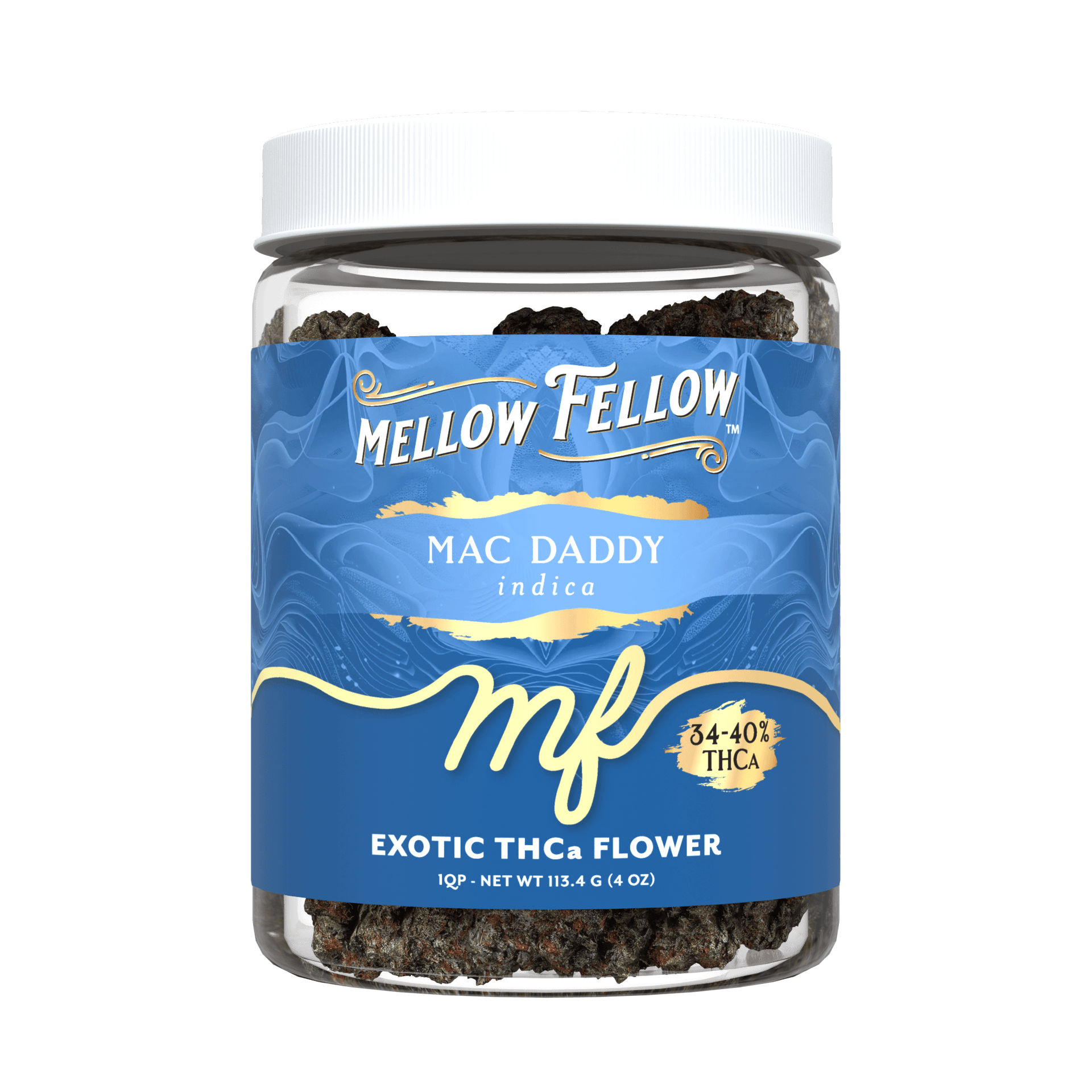 Exotic THCa Flower - QP (4 oz) - Mac Daddy (Indica)