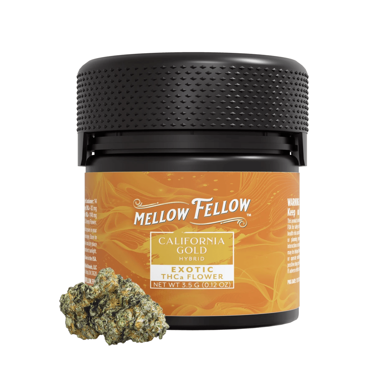 THCa 3.5g Exotic Flower - California Gold (Indica)