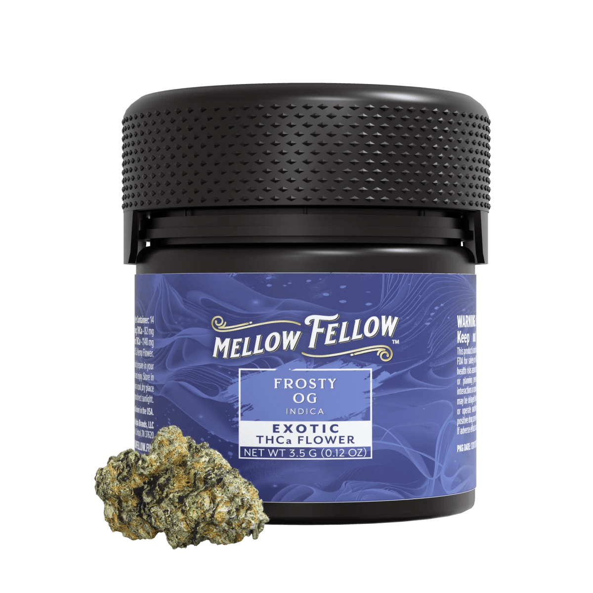 THCa 3.5g Exotic Flower - Frosty OG (Indica)