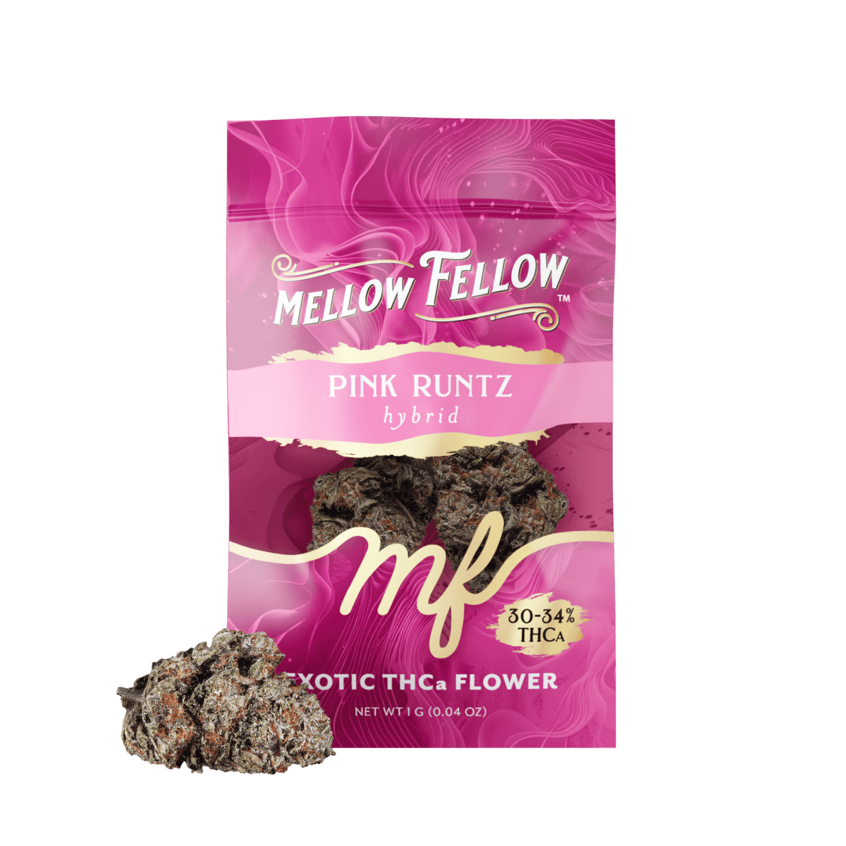 Exotic THCa Flower - 1g Sachets - Pink Runtz (Hybrid)