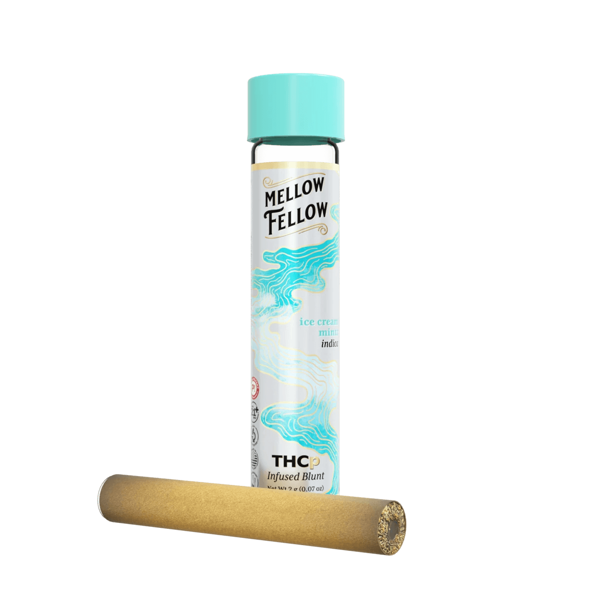 THCp 2g Infused Blunt - Ice Cream Mintz (Indica)