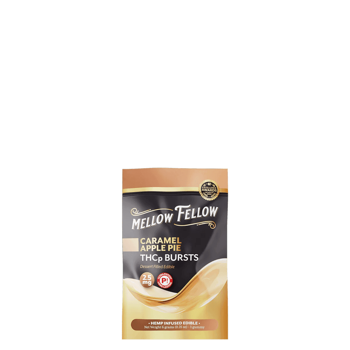 THCp Bursts Edibles - Caramel Apple Pie - 2.5mg