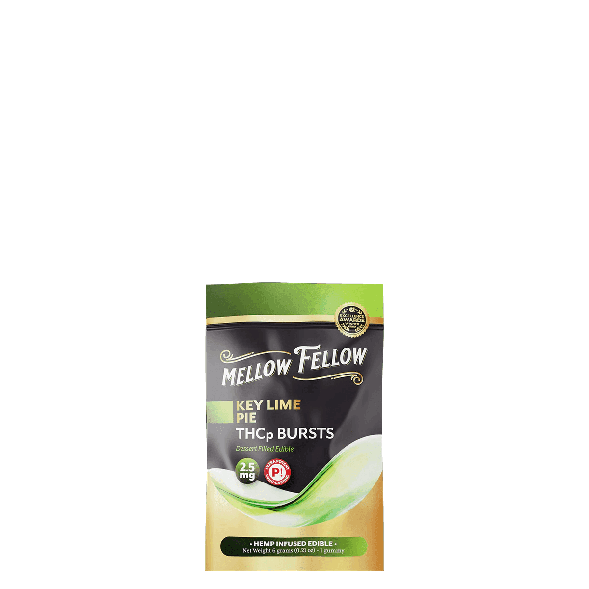 THCp Bursts Edibles - Key Lime Pie - 2.5mg