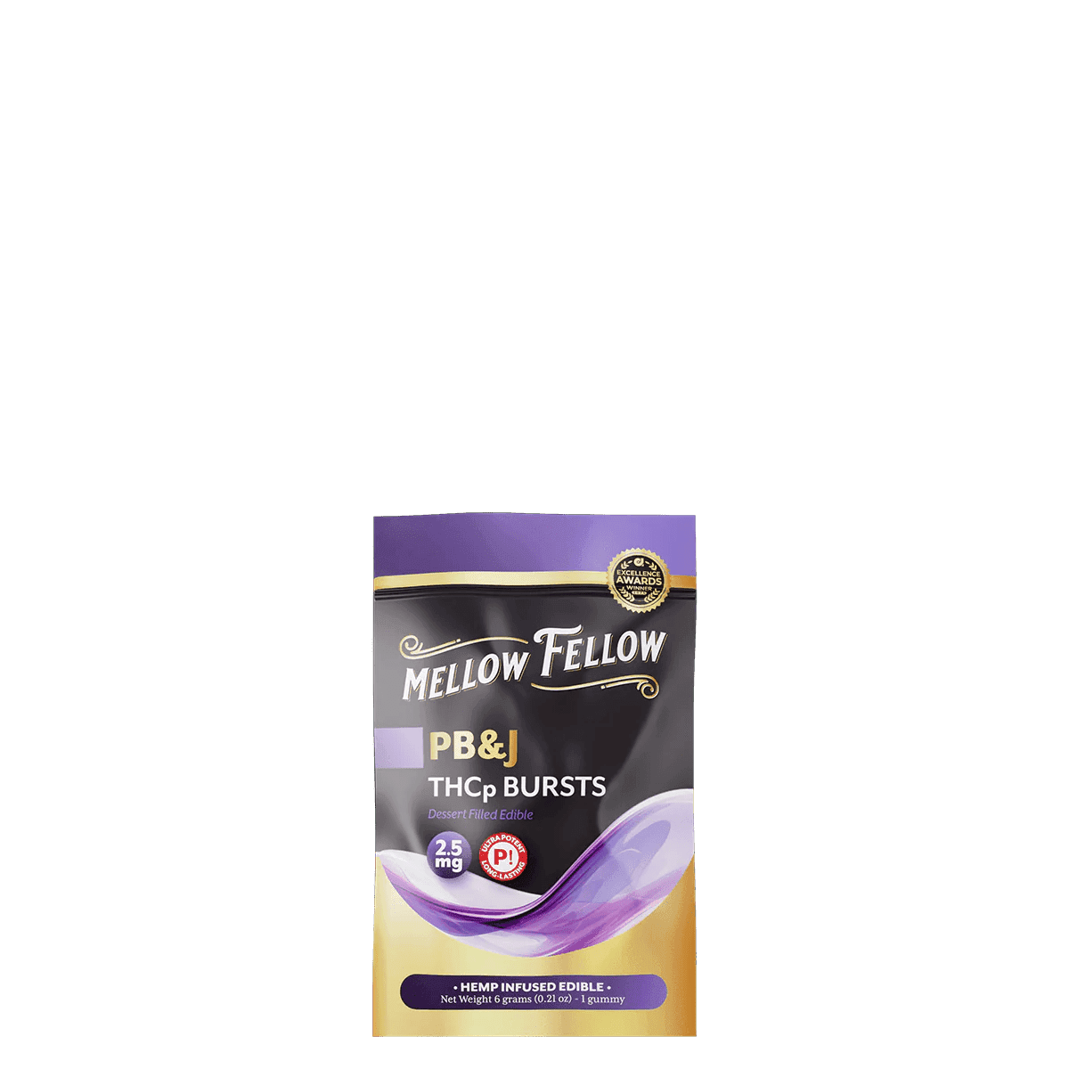 THCp Bursts Edibles - PB&J - 2.5mg