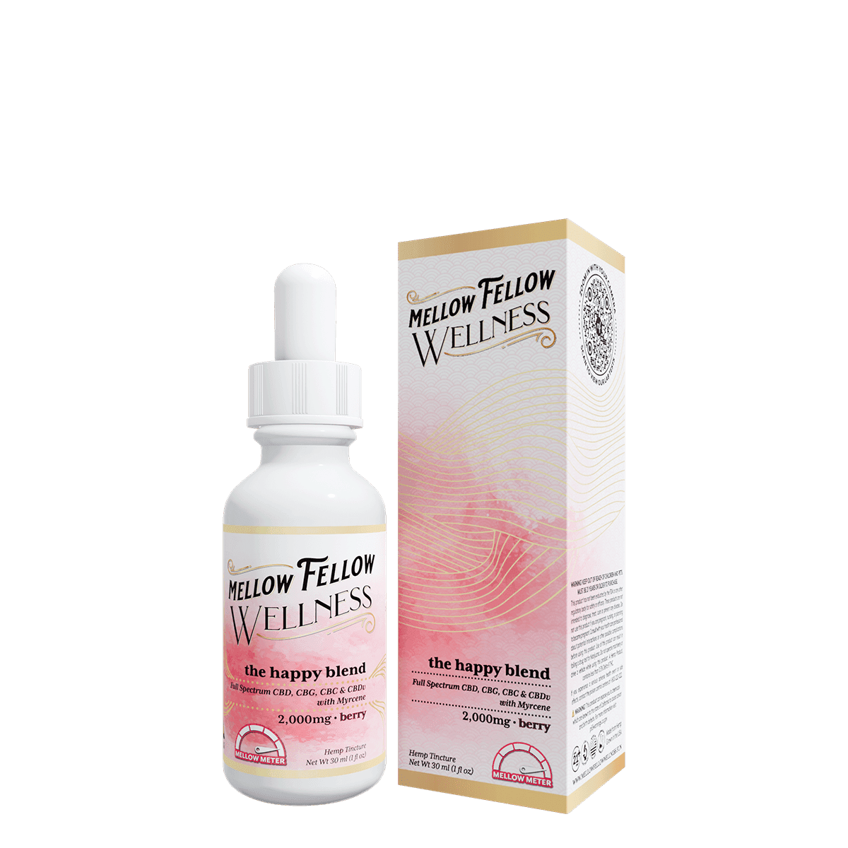 The Happy Blend CBD Tincture - 2000mg - Berry