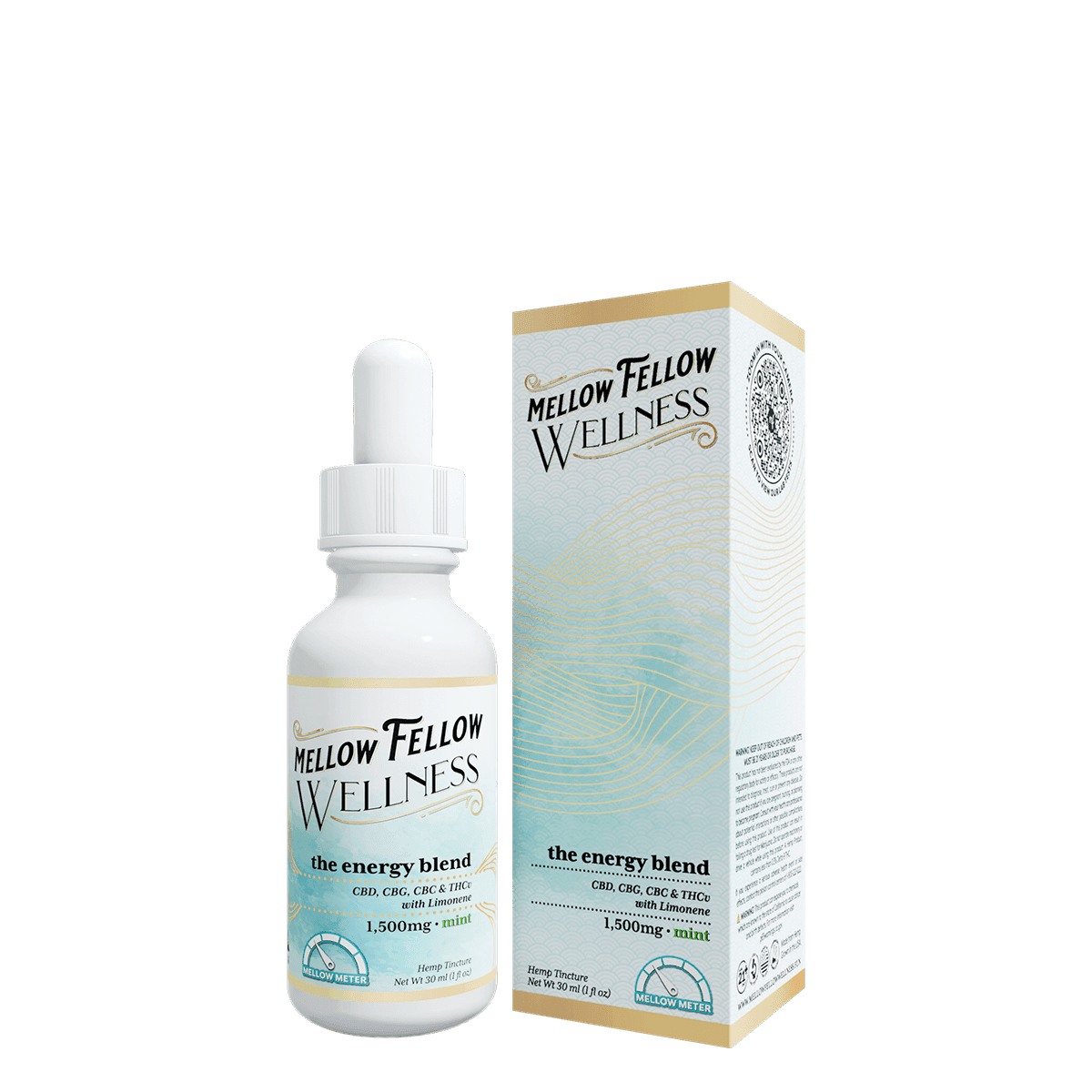The Energy Blend CBD Tincture - 1500mg - Mint