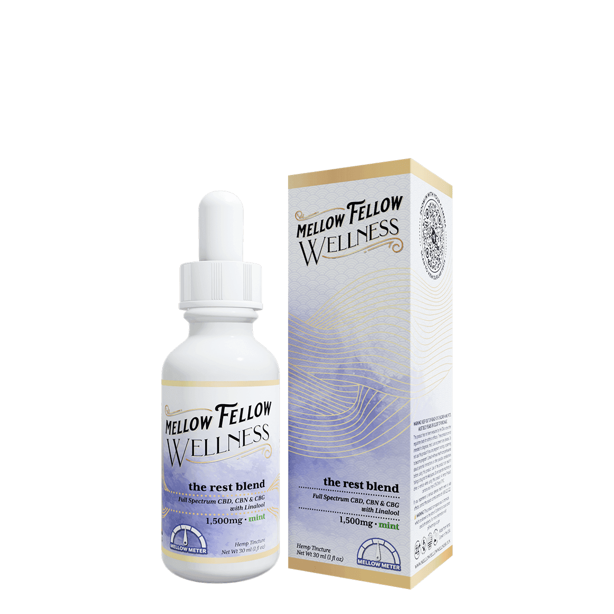 The Rest Blend CBD Tincture - 1500mg - Mint