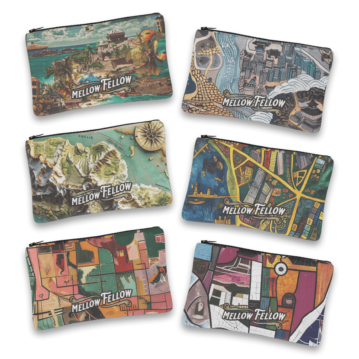 Destinations Stash Bags - Mellow Fellow