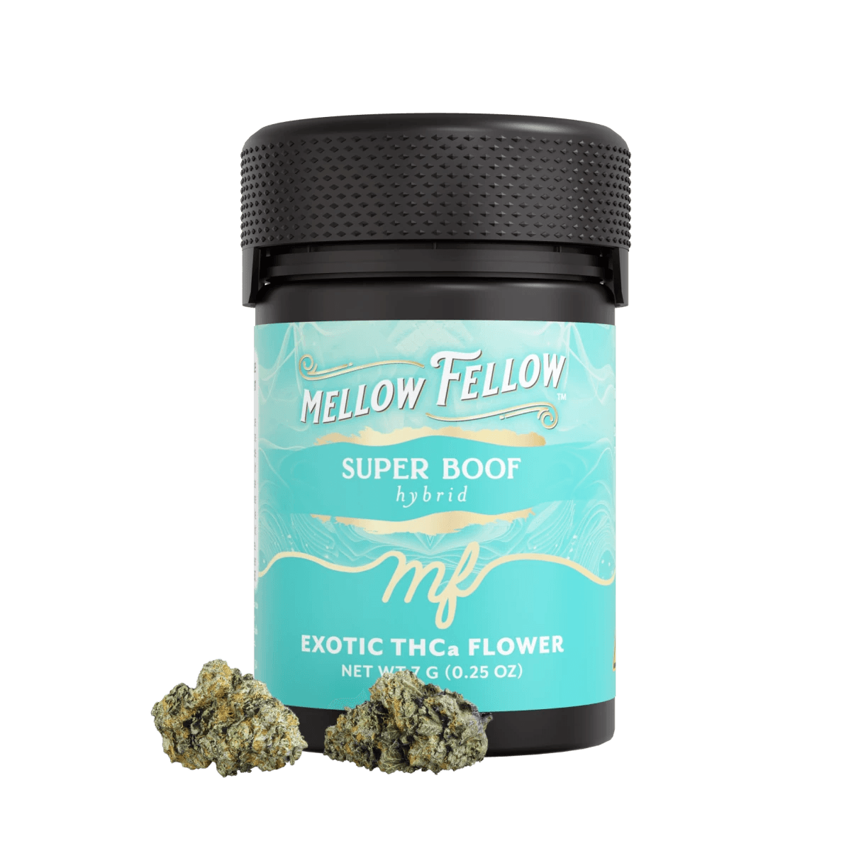 Exotic THCa Flower - 7g Jars - Super Boof (Hybrid) - Mellow Fellow