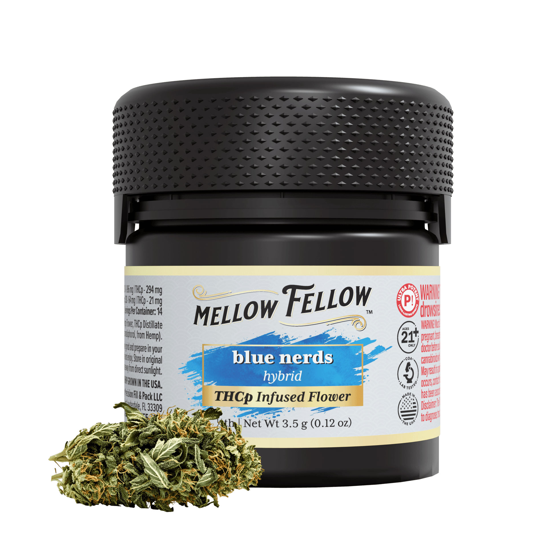 THCp 3.5g Infused Flower - Blue Nerds (Hybrid)