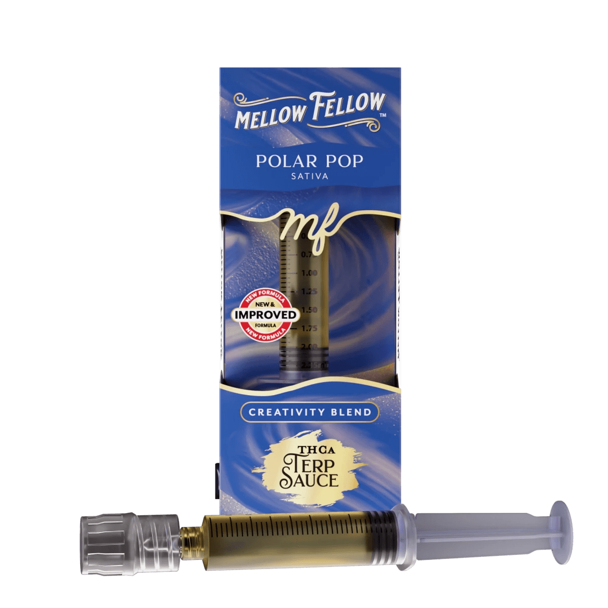 Creativity Blend - Terp Sauce 2ml Syringe - Polar Pop (Sativa) - Mellow Fellow