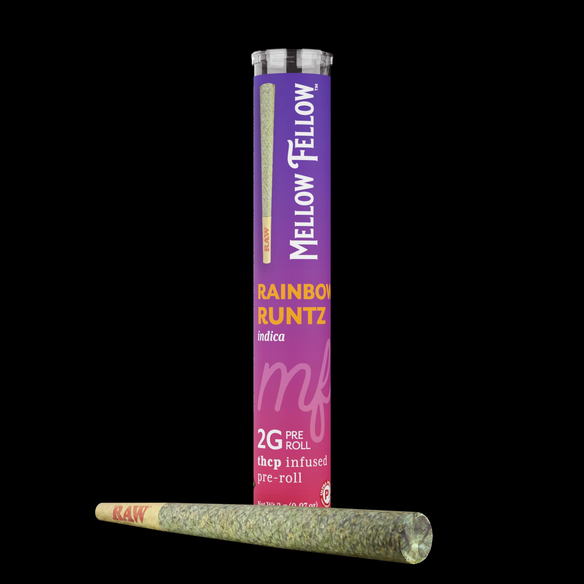 THCp Infused 2g Prerolls - Rainbow Runtz (Indica)